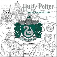 Epilons Harry Potter Filmlerinden Resmi Boyama Kitabı – Slytherin Özel Baskısı