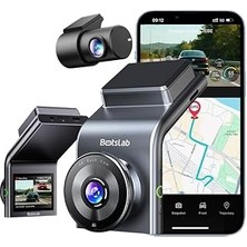 Starseven Botslab G300H Adas 3k Ön+Arka Wifi+Gps 150° Geniş Açı Gece Görüşlü Araç Içi Kamera Dash Cam Ara