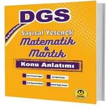 Epilons Tasarı Yayınları Dgs Performans Sayısal Yetenek Matematik Mantık Konu Anlatımı