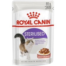 Epilons Sos Içinde Kısırlaştırılmış Yetişkin Kedi Konservesi 85GR