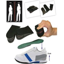 Epilons Hava Yastıklı Boy Uzatıcı Tabanlık (7 cm Daha Fazla Boy Uzunluğu) - 45 Numara