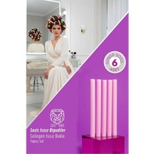 Bucuks Mey Ithalat® 6’lı Profesyonel Sünger Sosis Saç Bigudisi – Isısız Doğal Dalgalar Solingen Professional 719759