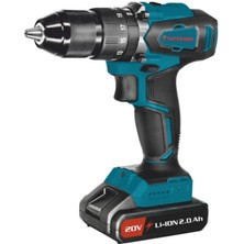 Bucuks Mey Ithalat® Cat Power 4111 Akülü Darbeli Vidalama Matkap 20 Volt