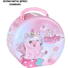 Bucuks Mey Ithalat® Şifreli Kumbara Pembe