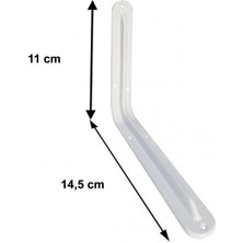 Bucuks Mey Ithalat® Raf Altı 5x6 mm Beyaz