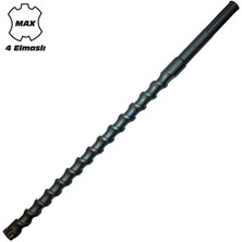 Bucuks Mey Ithalat® Todrill 50433 Sds Max 4 Elmaslı Matkap Uç 18X540 mm
