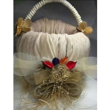 Ceyyiz Leylak Çok Amaçlı Dekoratif Sepet