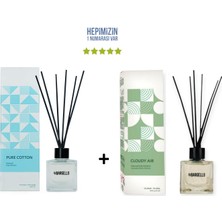Bargello Pure Cotton + Cloudy Air Dekoratif Ortam Kokusu 50 ml - Bambu Çubuklu