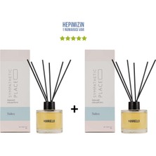 Bargello 2x Sakız Dekoratif Ortam Kokusu 120 ml Sympathetic Place - Bambu Çubuklu