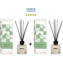Bargello 2x Cloudy Air Dekoratif Ortam Kokusu 50 ml - Bambu Çubuklu