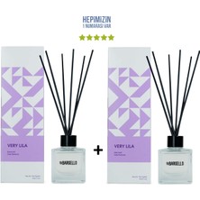 Bargello 2x Very Lila Dekoratif Ortam Kokusu 50 ml - Bambu Çubuklu