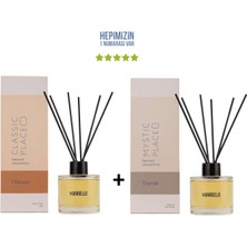 Bargello Odunsu Classic Place + Toprak Mystic Dekoratif Ortam Kokusu 120 ml - Bambu Çubuklu