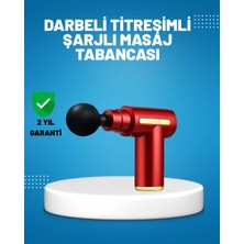 Yaman Market Titreşimli Masaj Tabancası 4 Başlıklı 6 Hız Ayarlı Kas Rahatlatıcı - KB002H-6HDU17