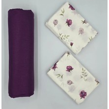 Pınar Home Collection %100 Organik Pamuk Kumaş Lastikli Çarşaf+Yastık Kılıfı köşe Derinliği 28-30 Cm yeni Sezon