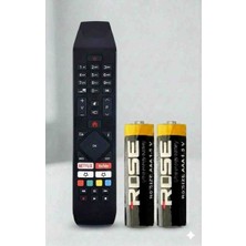 Vestel LCD LED Kumanda Vestel Netflix Youtube Tuşlu + Pil Hediyeli