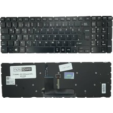 Notespare Toshiba Uyumlu Radıus 15 P50W-C, 15 P50W-C-10L Klavye Tr Işıklı Siyah