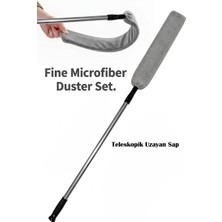 Primeaks Dar Alanlara Uygun Uzayan Saplı Esnek Başlıklı Toz Alma Aparatı