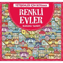 Epilons Renkli Evler - Yetişkinler Için Boyama
