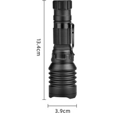 Kaia Life Tg-10 Şarjlı Profesyonel Av Feneri Watton WT-620