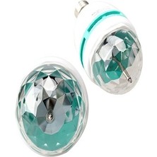 Kaia Life Renkli LED Döner Başlıklı Disko Ampulü