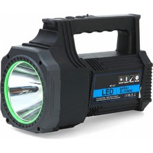 Kaia Life Şarjlı Dev Boy El Feneri 25W Süper Parlak LED El Lambası Kamp, Av ve Güvenlik Için Ideal