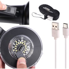 Kaia Life Taşınabilir Solar Şarjlı LED Fener Powerbank Özellikli Kamp ve Acil Durum Için Süper Parlak Işık