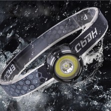 Kaia Life Kafa Lambası Kafa Feneri Şarjlı Profesyonel Cob Fener 7 Modlu