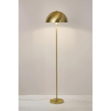 Vinner Mushroom Eskitme Mat Gold Lambader Modern Dekoratif Oturma Odası Çalışma Odası Zemin Lambası