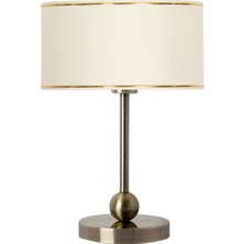 Vinner Sphere Eskitme Kaplama Metal Abajur - Gold Krem