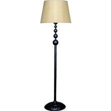 Vinner Siyah Kaplama Helezon Paslanmaz Metal Modern Lambader - Kumsal