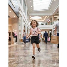 4447 Sealy Kids Şort Etekli Kız Çocuk Takım