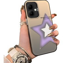 Ucuc Infinix Smart 10 Uyumlu Sert Akrilik Arka Silikon Kenar Lens Koruma Kılıf