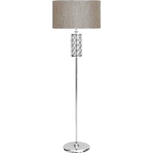 Epifanio Laser 5708 Krom Kaplama Metal Lambader - Yaldızlı Gri