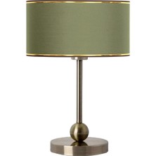 Vinner Sphere Eskitme Kaplama Metal Abajur - Gold Haki