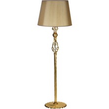 Vinner Gold Kaplama Şelale Paslanmaz Metal Modern Lambader - Mataro