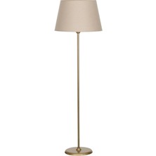 Epifanio Conic Eskitme Tek Ayaklı Metal Düz Lambader - Krem