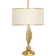 Vinner Marche MKA-001 Gold Kaplama Metal Abajur - Gold Krem