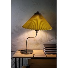 Vinner Modern Michigan Gold Kaplama Metal Abajur - Krem Kırma 31-45 cm 1 E27 Metal Altın