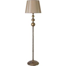 Vinner Renkli Metal Eskitme 3 Lü Küre Lambader Mataro Modern Tasarım ve Şık Görünüm