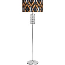 Epifanio Laser 5708 Krom Kaplama Metal Lambader - Etnic Desenli