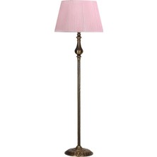 Epifanio Madelyn Eskitme Burgulu Metal Lambader - Organize Pembe