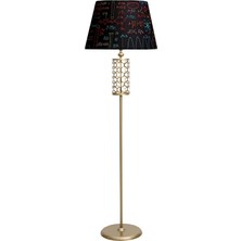 Epifanio Laser 5709 Eskitme Kaplama Metal Lambader - Kimya Desenli