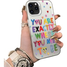 Ucuc iPhone 11 Pro Uyumlu Sert Akrilik Arka Silikon Kenar Lens Koruma Kılıf