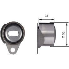 Gates Zengemtx Triger Gergi Rulmani Renault R9-19 Clio I Kango