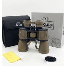 Eco Port 20×50 – Geniş Ön Mercekli – 1000M/56M El Dürbünü – Çöl Rengi