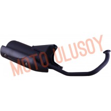 Moto Ulusoy Motosiklet Yedek Parça Yükleniyor... Küçük Görsel 1 Egzoz Komple Honda Spacy 110 Alpha 110 Rmg Santa 125