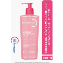 Hassas Ciltler İçin Bioderma Sensibio 500 ml Durulanan Miceller Yüz Temizleme Jeli