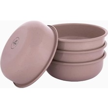 Barebones Rolled Enamelware 4’lü Emaye Kamp Kasesi