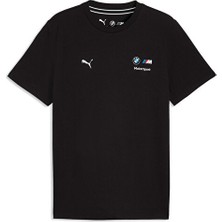 Puma Bmw Mms Ess Logo Tee Erkek Günlük Tişört 63489701 Siyah