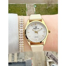 Daniel Klein Vintage Vizon Renk Kadın Kol Saati